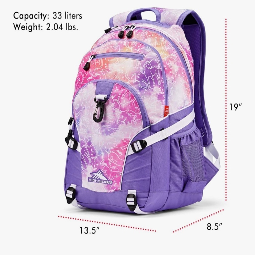 High Sierra Loop Backpack Extra Large Vibrant Pur… - image 6